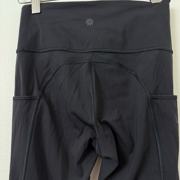 {XXS} Athleta Tailwind Reflective 7/8 Tight in Supersonic Black - Picture 8 of 11